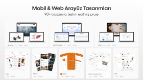 web/mobil arayüz tasarımlarınızı (UI/UX) yaparım