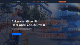 Fiber optik kurumsal website