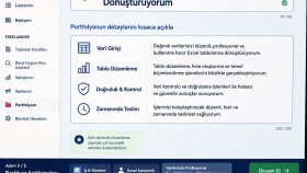 Verilerinizi Profesyonel Excel Tablolarına Dönüştürüyorum