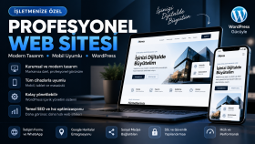 işletmenize özel, modern kurumsal web sitesi yaparım