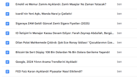 haber - gündem - magazin içerikleri