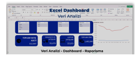  Excel ile veri analizi yapar dashboard hazırlarım
