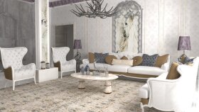 3D Realistik İç Mekan Render 
