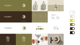 Pangolin - Coffee & Boutiuqe Logo Tasarımı