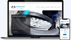 Start oto lastik kurumsal web sitesi