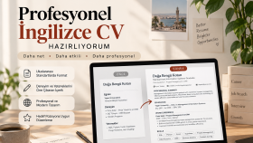 profesyonel İngilizce CV hazırlıyorum