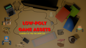oyununuz veya projeniz için low-poly proplar oluşturabilirim