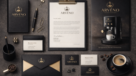 Premium Kahve Deneyimi İçin Güçlü Marka Kimliği Tasarımı