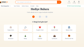 HediyenVar e-ticaret sitesi