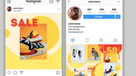 Instagram hesabınız için post ya da story tasarlayabilim