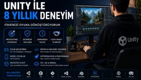 8 yıllık deneyimimle istediğiniz oyunu yapabilirim