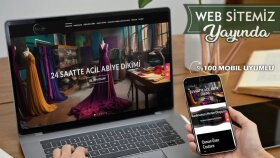 www.ozel-dikim-terzi.com.tr  Anahtar Teslim Web Sitesi