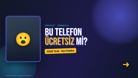 VibeCast teknoloji thumbnail (hayali marka)