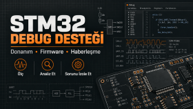 STM32 projelerinizde debug desteği veririm
