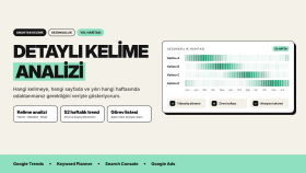 anahtar kelime analizi yaparım
