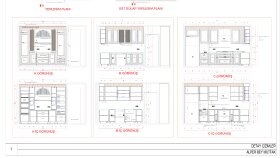 Mobilya İmalat Detay Çizimleri
