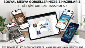 sosyal medya görselleri hazırlarım