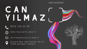 istediğiniz kartvizit tasarlayabilirim