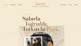 Modern ve Animasyonlu Artizan Fırın Web Sitesi 