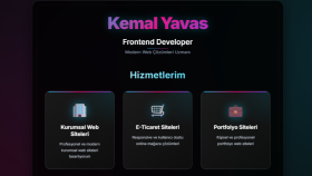 size özel modern web sitesi tasarlar ve kodlarım