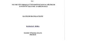 Tez Yazımı