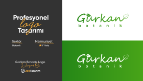 Gürkan Botanik - Logo Tasarımı