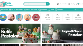 Pastane Site Tasarımı - Anahtar Teslim E-ticaret Sitesi