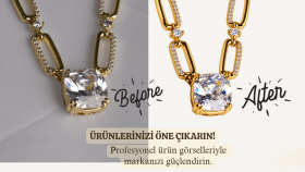 e-ticaret ürün fotoğraflarını profesyonelce düzenlerim