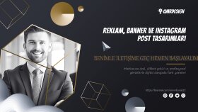 Reklam, Banner ve Instagram Post Tasarımları