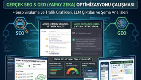 web sitenizi modern SEO ve GEO teknikleriyle optimize ederim