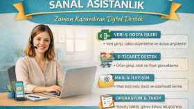 sanal asistanlığınızı yaparım
