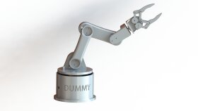 6 Eksenli Robot Kol Tasarımı 