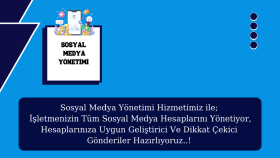 işletmenizin sosyal medya hesaplarının yönetimini yapıyorum