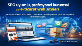 SEO uyumlu, profesyonel web siteleri tasarlarım