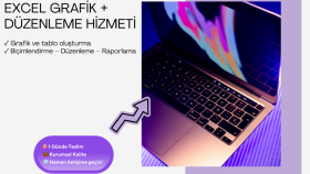 ihtiyaçlarınıza özel Excel tabloları oluştururum