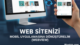 web sitenizin Android uygulamasını yapabilirim
