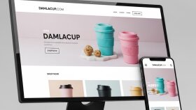 DamlaCup için Web Sitesi Çalışması