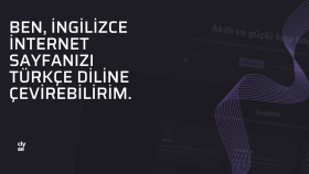 İngilizce internet sayfanızı Türkçe diline çevirebilirim