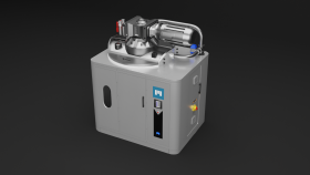 Paslanmaz Gıda Makinesi Modelleme - Render