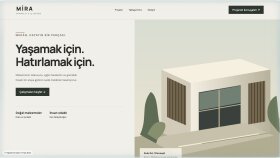 MİRA Studio — Mobil uyumlu işletme sitesi