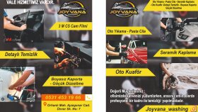 Joyvana Oto Yıkama - Broşür