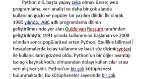 PYTHON DİLİ HAKKINDA SEO UYUMLU MAKALE