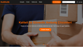 Kolikolik Ambalaj – Modern E-Ticaret Arayüzü