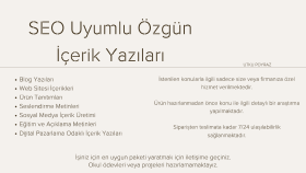 talep edilen konu hakkında özgün içerikler tasarlayabilirim