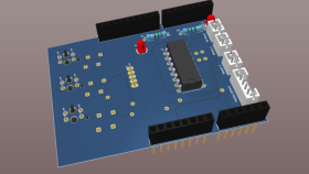 Arduino uno uyumlu shield