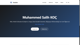 Stoa Dev – Kişisel Portfolyo Web Sitesi