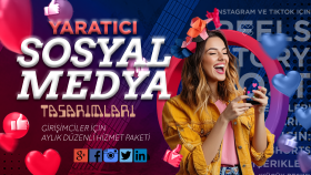 aylık düzenli reels story post tasarımlarınızı yaparım