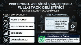 sizler için özel kodlanmış web siteleri üretebilirim