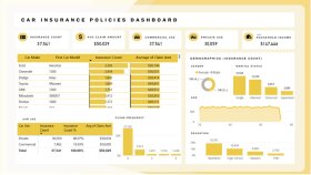 Car Insurance Policıes Dashboard