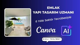 emlak ve yapı ilan tasarımlarınızı özgün şekilde hazırlarım